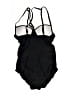 Unbranded Graphic Black One Piece Swimsuit Size M - photo 2