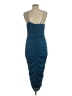 Shein Solid Blue Cocktail Dress Size 8 - 10 - photo 2
