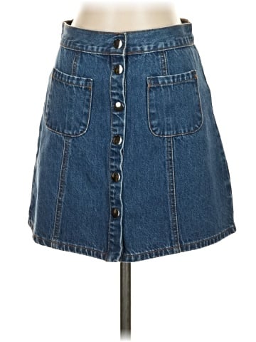 Cooperative Denim Skirt (view 1)