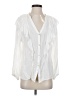 Massimo Dutti White 3/4 Sleeve Blouse Size XS - photo 1
