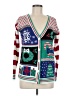 Target 100% Acrylic Red Cardigan Size M - photo 1