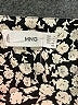 MNG 100% Viscose Ivory Long Sleeve Blouse Size 6 - photo 7