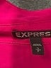 Express 100% Polyester Pink Long Sleeve Blouse Size S - photo 7