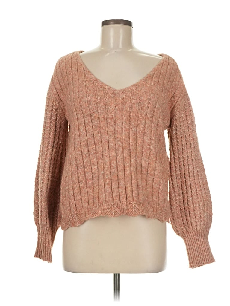 Pre-owned Frye Pullover Sweater In Tan