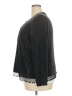 Xscape Solid Gray Cardigan Size 2X - photo 5