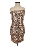 Unbranded Animal Print Brown Cocktail Dress Size XS - photo 1