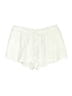 Garnet Hill Solid Ivory Shorts Size 18 - photo 1
