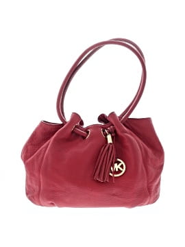 Michael Michael Kors Leather Bucket Bag