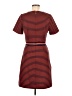 Draper James Stripes Orange Casual Dress Size M - photo 2