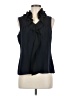 Tahari 100% Polyester Black Sleeveless Blouse Size M (petite) - photo 1