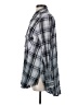 Michael Farrell 100% Other Plaid Gray Purple Long Sleeve Button-Down Shirt Size S - photo 5