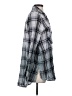 Michael Farrell 100% Other Plaid Gray Purple Long Sleeve Button-Down Shirt Size S - photo 4