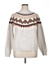 Caslon Chevron-herringbone White Pullover Sweater Size XL - photo 1