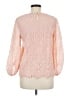 Worthington Pink Long Sleeve Blouse Size M - photo 2