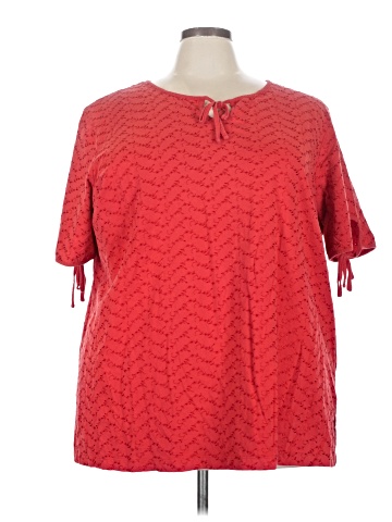 Liz & Me Short Sleeve Blouse (view 1)