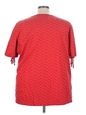 Liz & Me Short Sleeve Blouse (view 2)