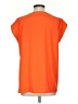 See and Be Seen Orange Short Sleeve Blouse Size S - photo 2