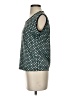 Prima Teal Sleeveless Blouse Size 2 - photo 5