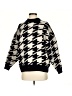 Anine Bing Houndstooth Black Wool Pullover Sweater Size XS - photo 1