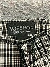 Topshop Plaid Gray Casual Pants Size 6 - photo 7