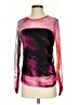 DKNY Tie-dye Pink Purple Long Sleeve Top Size S - photo 1