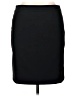 Halogen Solid Black Formal Skirt Size 14 - photo 1