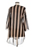 Lilypad 100% Polyester Brown Kimono Size M - photo 2