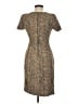 Calvin Klein Tweed Brown Cocktail Dress Size 6 - photo 2