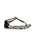 TOMS Graphic Black Sandals Size 8 1/2 - photo 1
