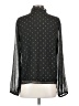 Ann Taylor Stars Black Long Sleeve Blouse Size S - photo 2