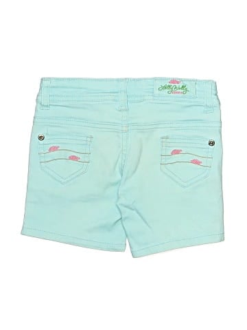 Lolly Wolly Doodle Denim Shorts (view 2)