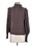 Max Studio 100% Polyester Black Long Sleeve Blouse Size XS - photo 1