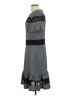 MICHAEL Michael Kors Houndstooth Gray Casual Dress Size L - photo 5