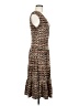 Talbots Animal Print Brown Casual Dress Size 6 - photo 4