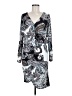 Venus Paisley Gray Casual Dress Size M - photo 1
