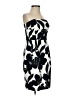 Express Design Studio Graphic Ivory Cocktail Dress Size 2 - photo 1