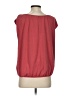 Garnet Hill Red Sleeveless Blouse Size S - photo 2