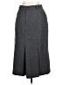 Mondi 100% Acetate Chevron-herringbone Gray Formal Skirt Size EU 42 / US 12 - photo 2
