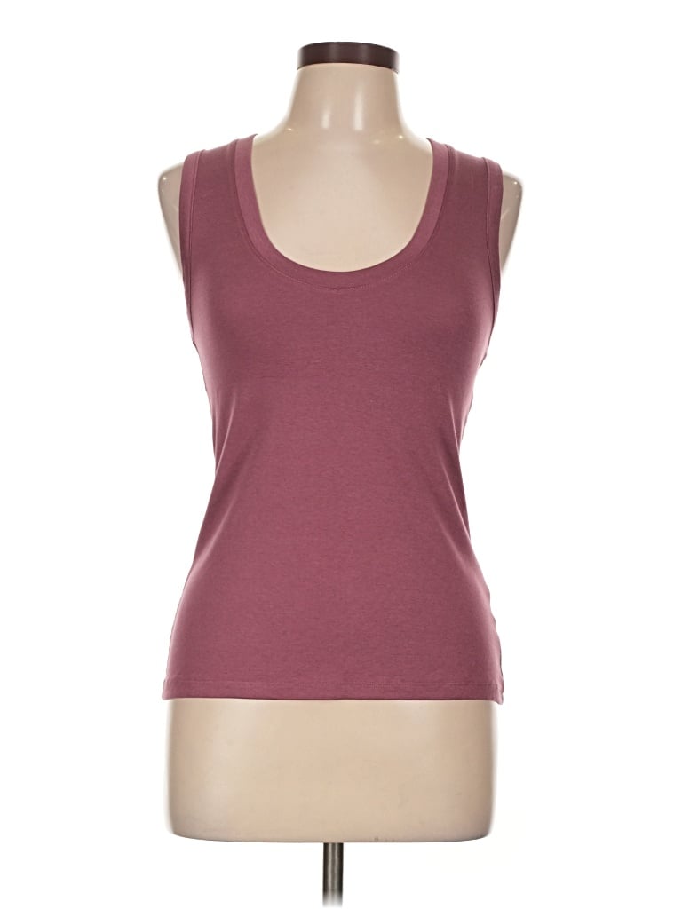 Pre-owned A New Day Tank Top Burgundy Strapless Neckline Tops