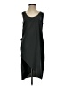 L'Agence 100% Polyester Black Casual Dress Size Med (2) - photo 1