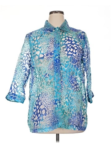 Allison Daley 3/4 Sleeve Blouse (view 1)
