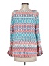 Red Camel Blue Long Sleeve Blouse Size M - photo 2