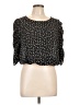 Blousology Black 3/4 Sleeve Blouse Size L - photo 1