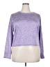 Real Essentials Purple 3/4 Sleeve T-Shirt Size 2X - photo 1