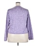Real Essentials Purple 3/4 Sleeve T-Shirt Size 2X - photo 2