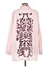 Roaman's 100% Polyester Hearts Pink 3/4 Sleeve Blouse Size 24 waist - photo 2