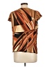 Assorted Brands Brown Short Sleeve Blouse Size L - photo 2