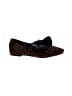 Jeffrey Campbell 100% Leather Animal Print Black Tan Flats Size 10 - photo 1