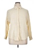 Express Yellow Ivory Long Sleeve Button-Down Shirt Size L - photo 1