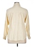 Express Yellow Ivory Long Sleeve Button-Down Shirt Size L - photo 2